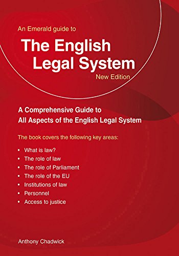 The English Legal System: An Emerald Guide