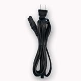 New AC Adapter 2-Prong Power Cord for Laptops 6'