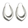 Designer Earrings Sterling Silver Jewelry for Women 1.5 inches