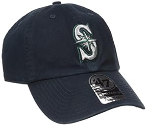 Seattle Mariners Clean Up Adjustable Cap (Navy, One-Size) (For Adults)