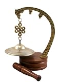 Tibetan Buddhist Standing Tingsha Bell with Mallet