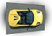lamborghini yellow murcielago roadstar art A1 XLarge Canvas (31.5' X 19.5') (80cm X 50cm)