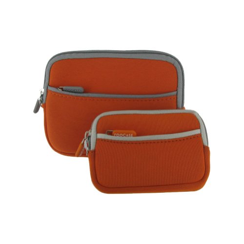 rooCASE 2 Case Set for Camera and 4.3 GPS / Portable External Hard Drive