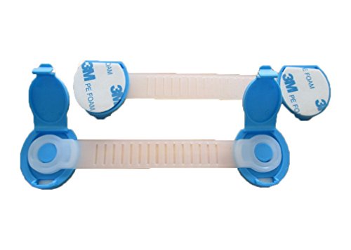 5 Pack - Child Proof Cabinet and Appliance Locks - 3m Attachable