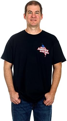 TRUMP Biker Make America Great Again TBFO Men's Humorous T-Shirt (X-Large)