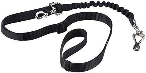 Trixie Bicycle and Jogging Lead, 25 mm, Black by EFNT4