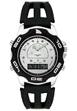 ACTIVA Watches:Men's Analog-Digital Multi-Function Black/Grey Rubber