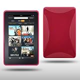 AMAZON KINDLE FIRE TABLET TPU GEL CASE BY CELLAPOD CASES HOT PINKby CELLAPOD