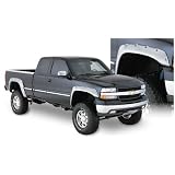 Bushwacker 40051-02 Chevrolet GMC Cut-Out Fender Flare - Front Pair by Bushwacker