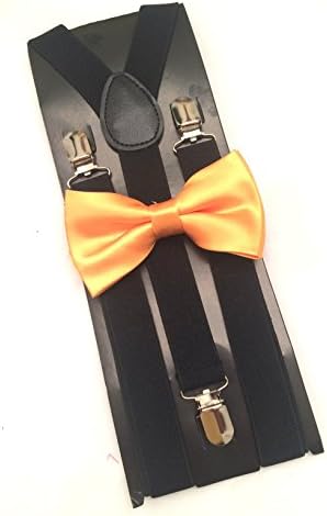 Champaign Gold Suspender and Bowtie Tuxedo Dress Matching Color