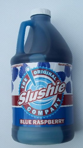 The Original Slushie Blue Raspberry 64 Oz Concentrate (Makes 3 Gallons)