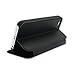 Iphone 5,5S,SE Slim Case, Befen Soft Genuine Leather Flip Slim Case, Stand Feature for Apple iPhone 5 / iPhone 5S / iPhone SE - Black