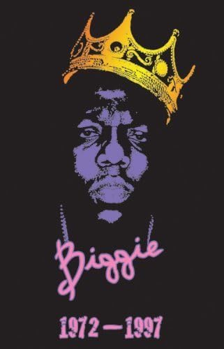 Lucky whale The Notorious B.I.G.-Chain, Music Blacklight Custom Home Decor Art Wallpaper 20 X 30 Inch