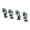 Rosewill RSCM-11001 420 TV Lines MAX Resolution Sony 1/4" CCD 21 IR LED Surveillance Camera Kit