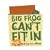 Big Frog Can't Fit In: A pop-up book