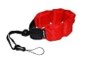 Polaroid Floating Wrist Strap Red for Underwater Waterproof Cameras Camcorders Housings