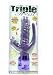 Golden Triangle Triple Treat Vibrator, Purple