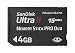 Sandisk SDMSPDH-004G-A11 4GB/15MB Ultra II MSPD Card (Black)
