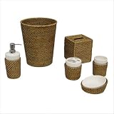 Hana 6 Piece Bath Accessory Set