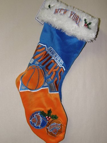 New York Knicks 2011 Colorblock Plush Christmas Stocking
