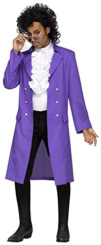 Purple Rain Plus Jacket Adult Costume