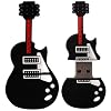 8 GB Novelty XYLO-FLASH Guitar Keyring USB 2.0 Memory Stick / Pen Storage Drive Compatible With PC / Mac.