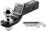 Curt Manufacturing D-534 2 In Drop Loaded Ball Mount W/ 2 In Ball