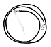 Necklace Cord For Pendants - D39 - Black Silk / Satin - 16