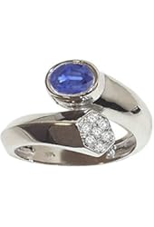 Tommaso Design Genuine Sapphire Ring