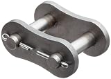 HKK RH140CCL1 ANSI 140H Single Strand Heavy Series Connecting Link, Cottered, 1-3/4" Pitch, 1.000" Roller Diameter, 1" Roller Width