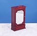 Dollhouse Miniature Mirrored Armoire
