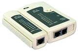 Kabeltester f?r RJ11, RJ12 und RJ45 mit Remote Einheit