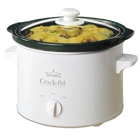 2.5qt Slow Cooker White by 