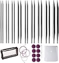Options Interchangeable Nickel Plated Circular Knitting Needle Set