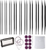 Options Interchangeable Nickel Plated Circular Knitting Needle Set