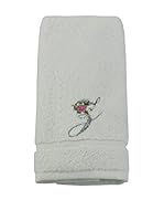 Bottega Tessile Toalla De Manos Monogram (Gris Claro Z)