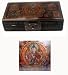 Chinese Black Leather Buddha Box