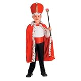 Kids' King Robe and Crown Costume Set