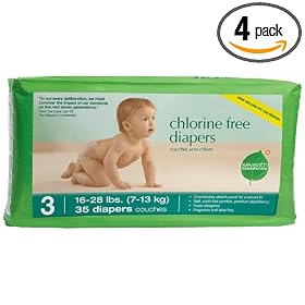 Seventh Generation Chlorine Free Baby Diapers