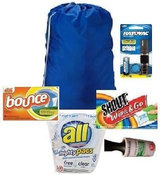6-Piece College Student Laundry Supplies Bundle