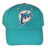 NFL OFFICIAL MIAMI DOLPHINS GREEN AQUA NEW CAP HAT ADJ