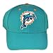 NFL OFFICIAL MIAMI DOLPHINS GREEN AQUA NEW CAP HAT ADJ