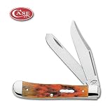 Case Folding Knife C Platts Autumn Bone Trapper