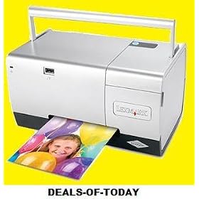Lexmark P250 Compact 4 x 6 Photo Printer w  Ink and Paper Kit (20 Sheets) by Lexmark