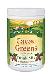 Sunny Green Cacao Greens, Chocolate Flavor Drink Mix, 9.9-Ounce