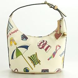 Dooney & Bourke Miami Girly Bucket Bag White