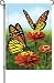 Elegant Monarchs Garden Flag
