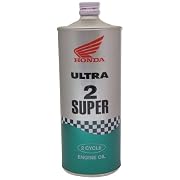 HONDA [ ホンダ純正オイル ] ULTRA 2 SUPER [ ウルトラ 2スーパー ] JASO FC [  1L ]  [HTRC3]