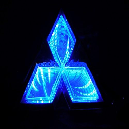 SunShine 3D Car LED LOGO Lights Emblem Badge Sticker Lamp for Mitsubishi Lancer ASX Galant Pajero Outlander Emblems