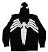 Search : Spider-Man Venom Logo Marvel Comics Costume Uniform Zip Up Hoodie Sweatshirt